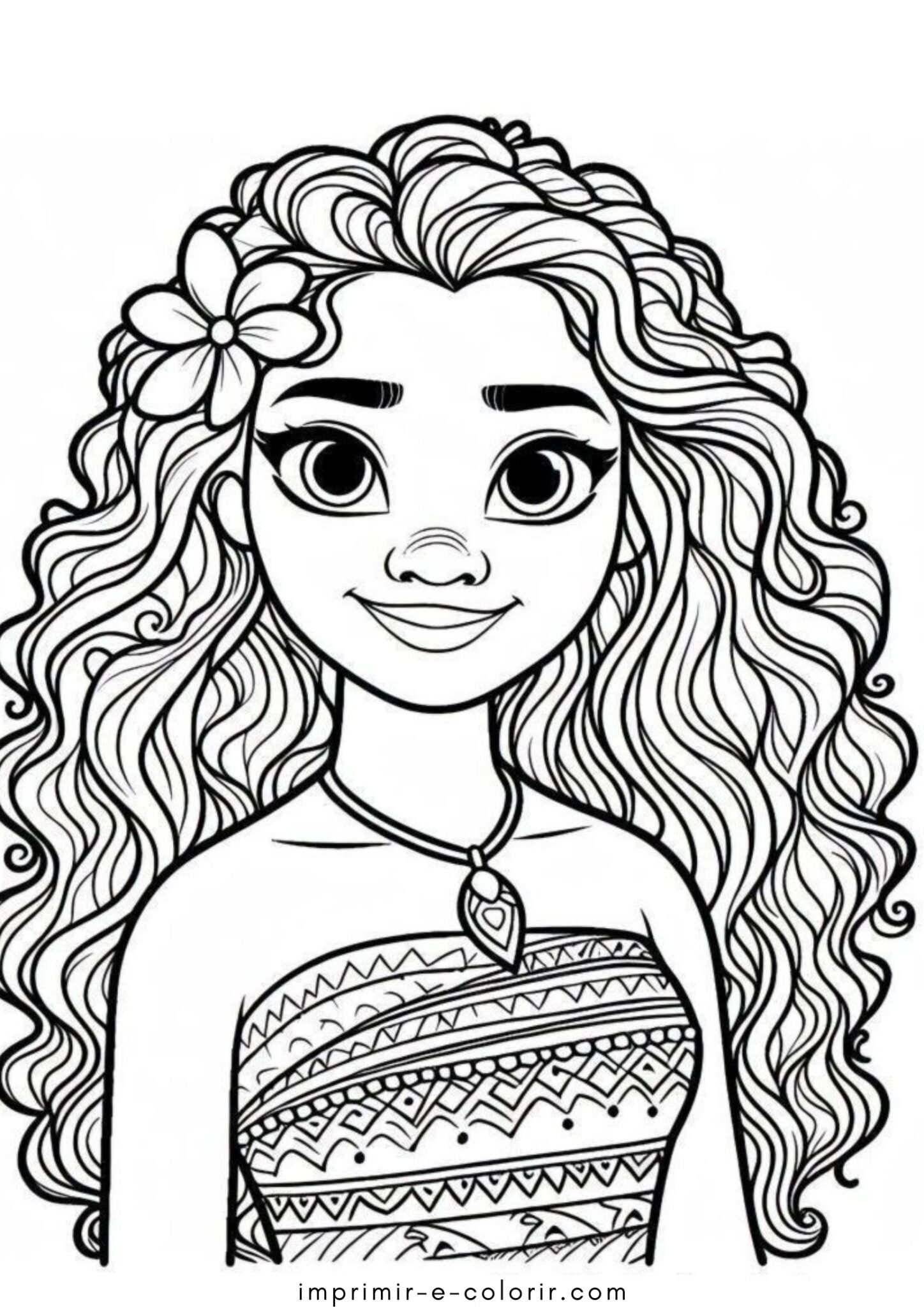 Desenhos de Moana para Colorir Desenhos de Moana para Colorir