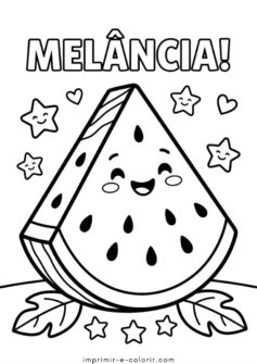 Fruta – Melancia 🍉