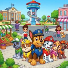 Desenhos da Patrulha Canina para Colorir e Imprimir (Grátis)