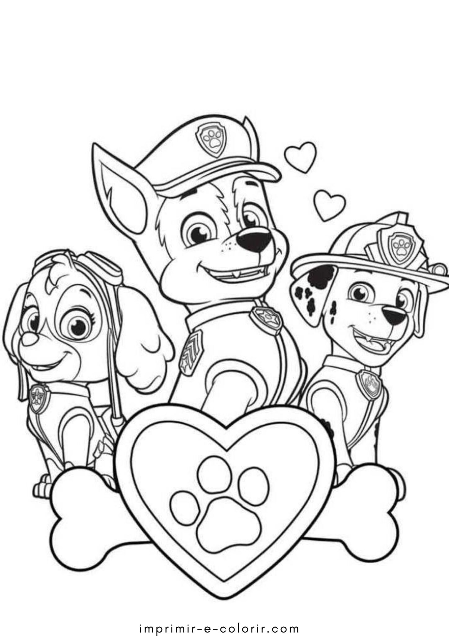 Desenho de Patrulha Canina