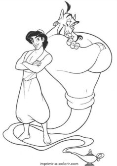 Aladdin e do Gênio