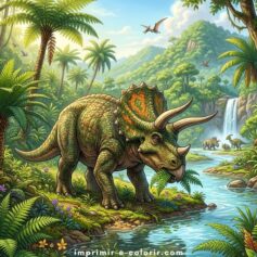 Desenhos de Dinossauro para Colorir e Imprimir (Grátis em PDF)