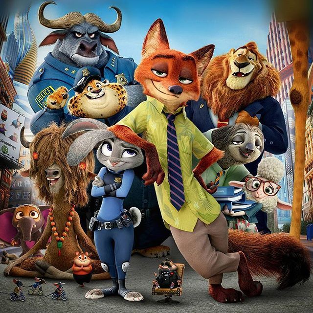 Desenhos de Zootopia para colorir e imprimir grátis