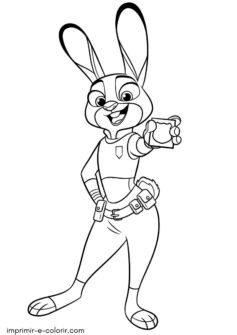 Judy Hopps policial (Zootopia)