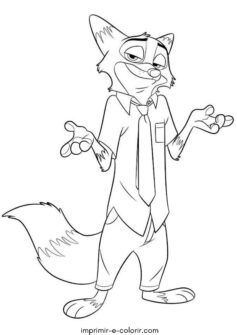 Nick Wilde fofo (Zootopia)