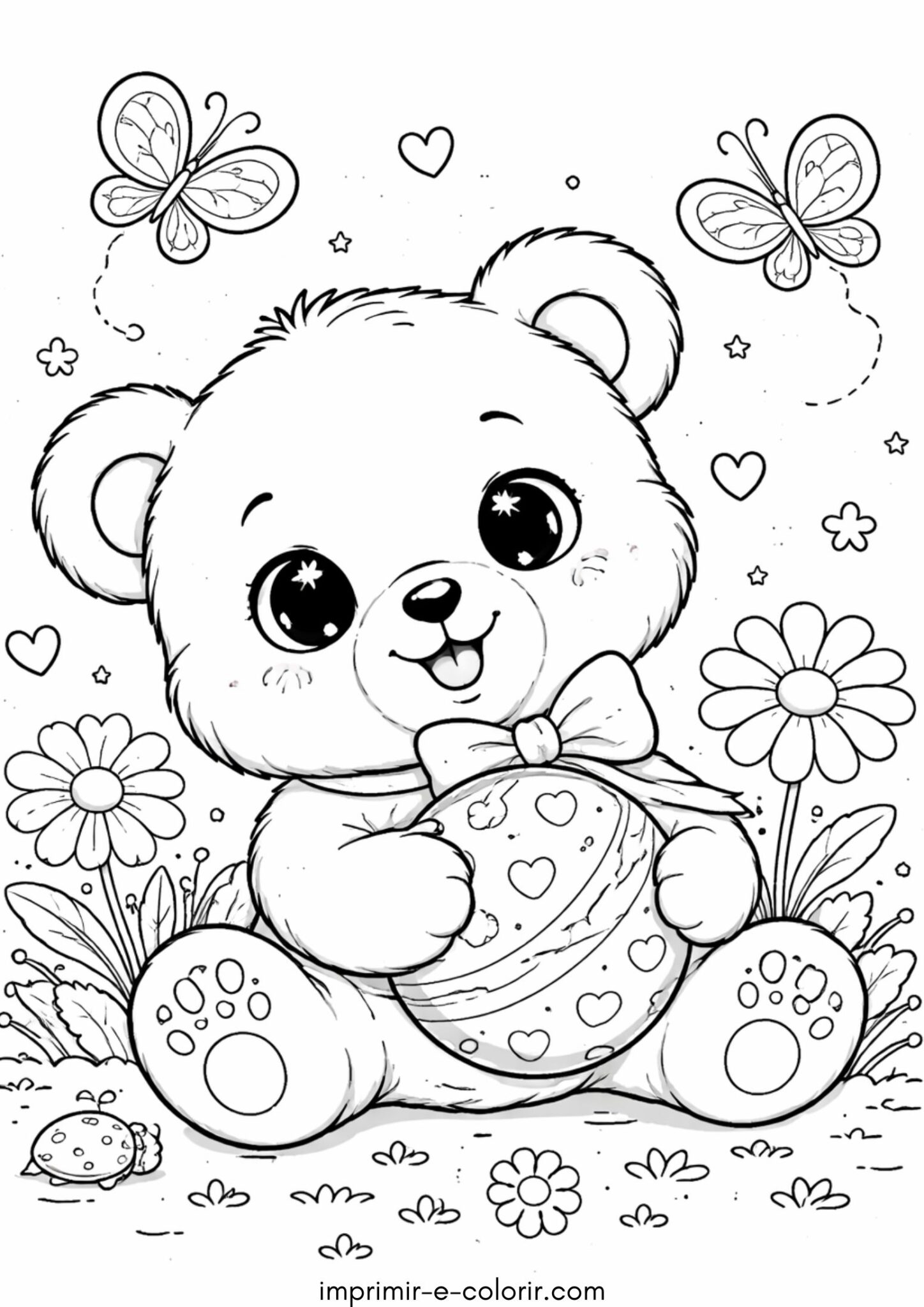 Desenho de Ursinho Baby