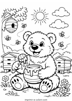 Urso com mel