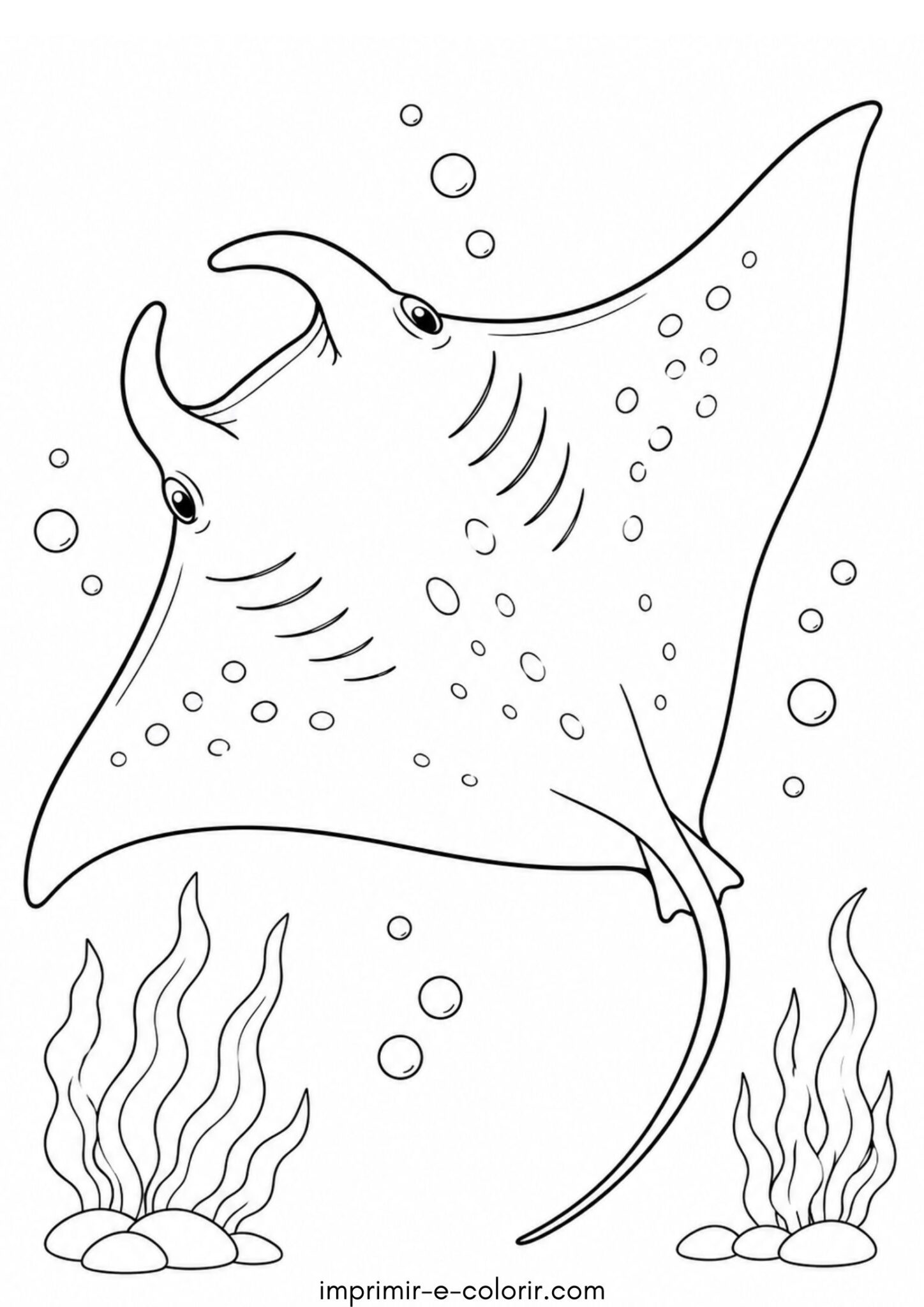 Desenho de Arraia Desenho de Arraia