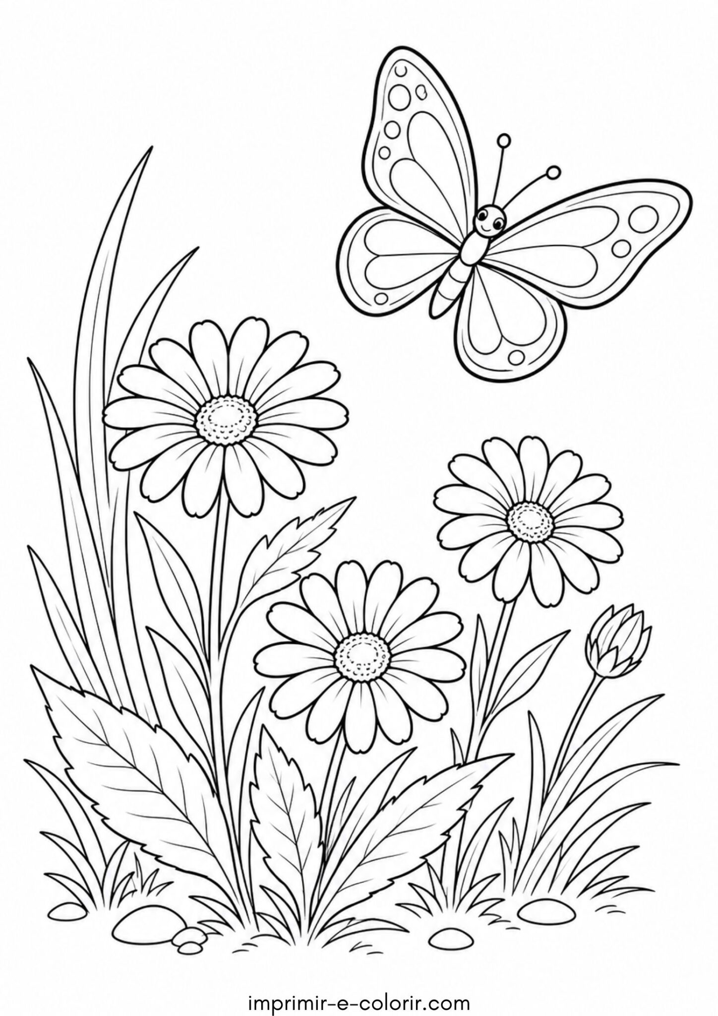 Desenho de Borboleta simples