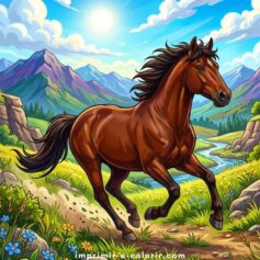 Desenhos de Cavalo para Colorir e Imprimir Grátis