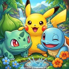 Desenhos de Pokemon para Colorir e Imprimir Grátis