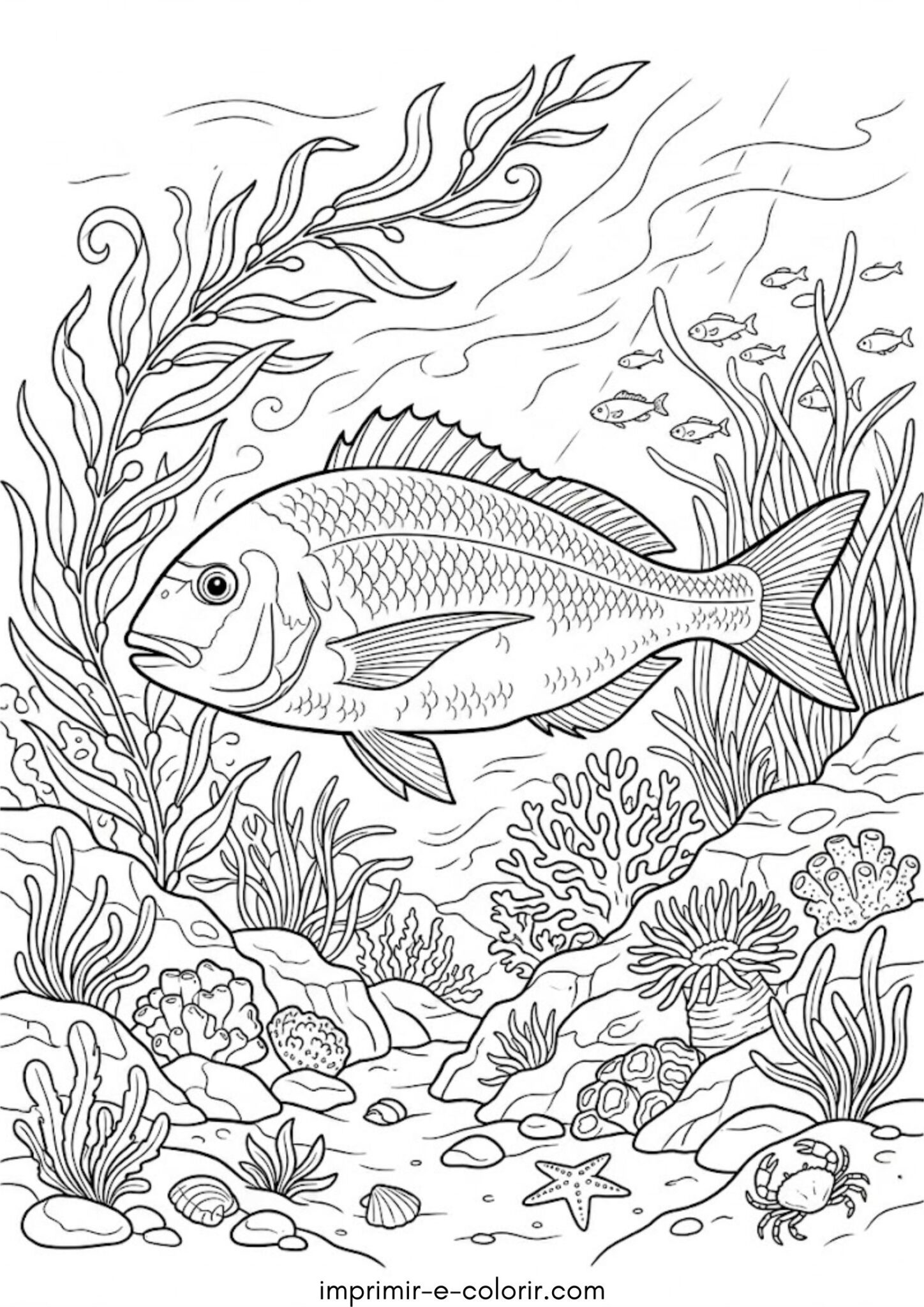Desenho de Dourada Desenho de Dourada