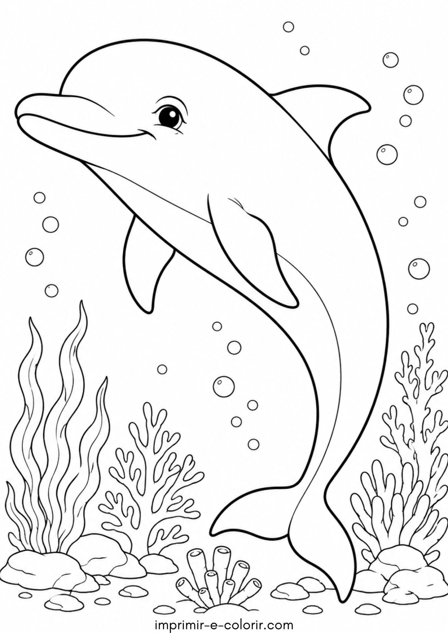 Desenho de Golfinho