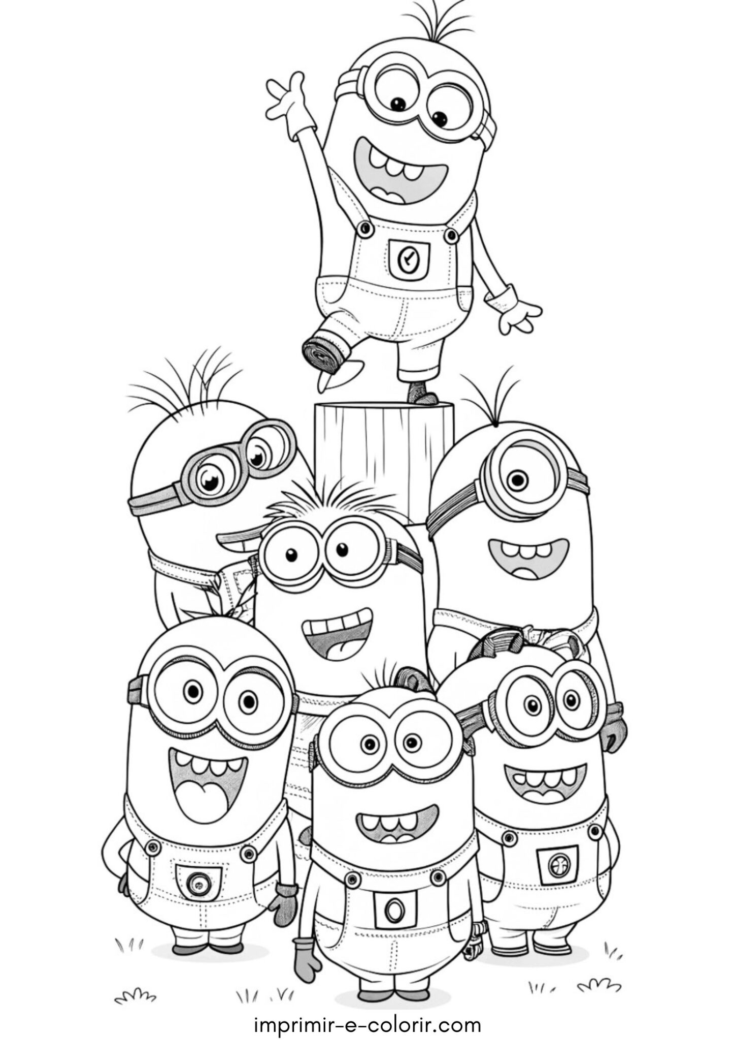 Desenho de Minions