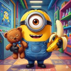 Desenhos dos Minions para Colorir e Imprimir
