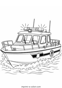 Barco da polícia