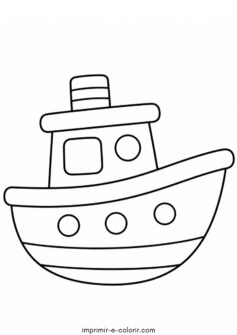 Barco fácil para bebê