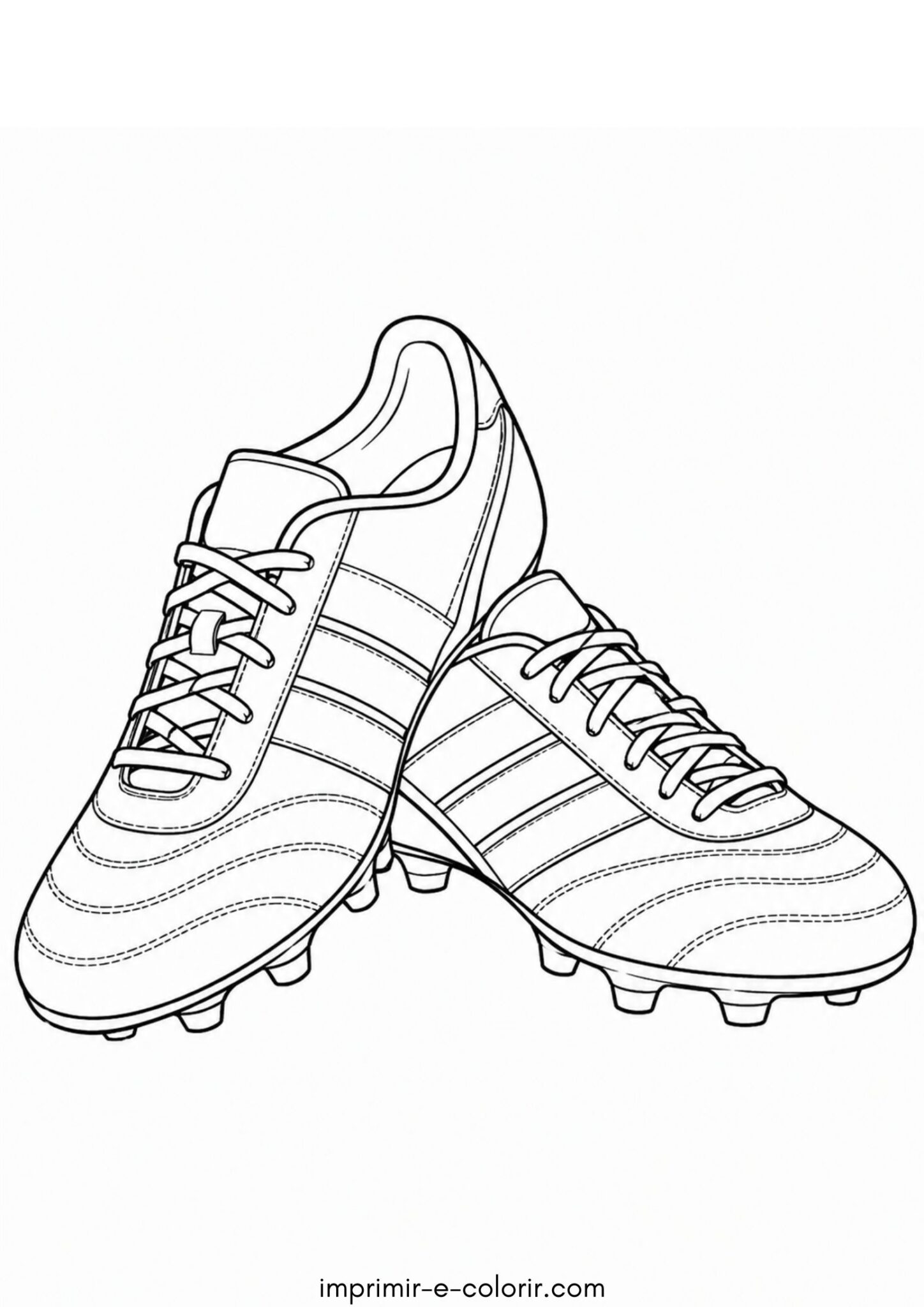 Desenho de Chuteiras de futebol