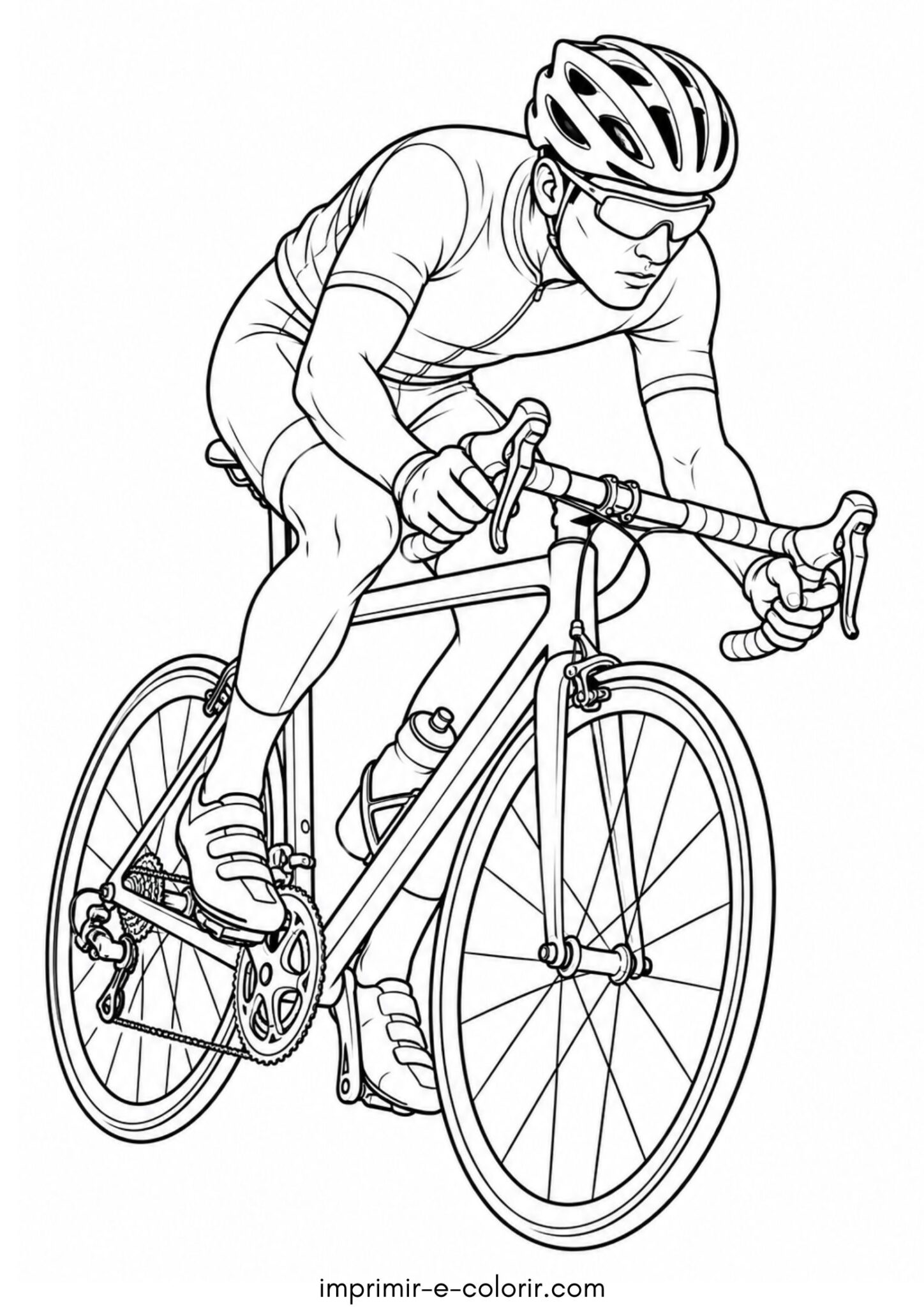 Desenho de Ciclismo