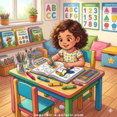 Desenhos Educativos para Colorir e Imprimir Grátis em PDF e A4