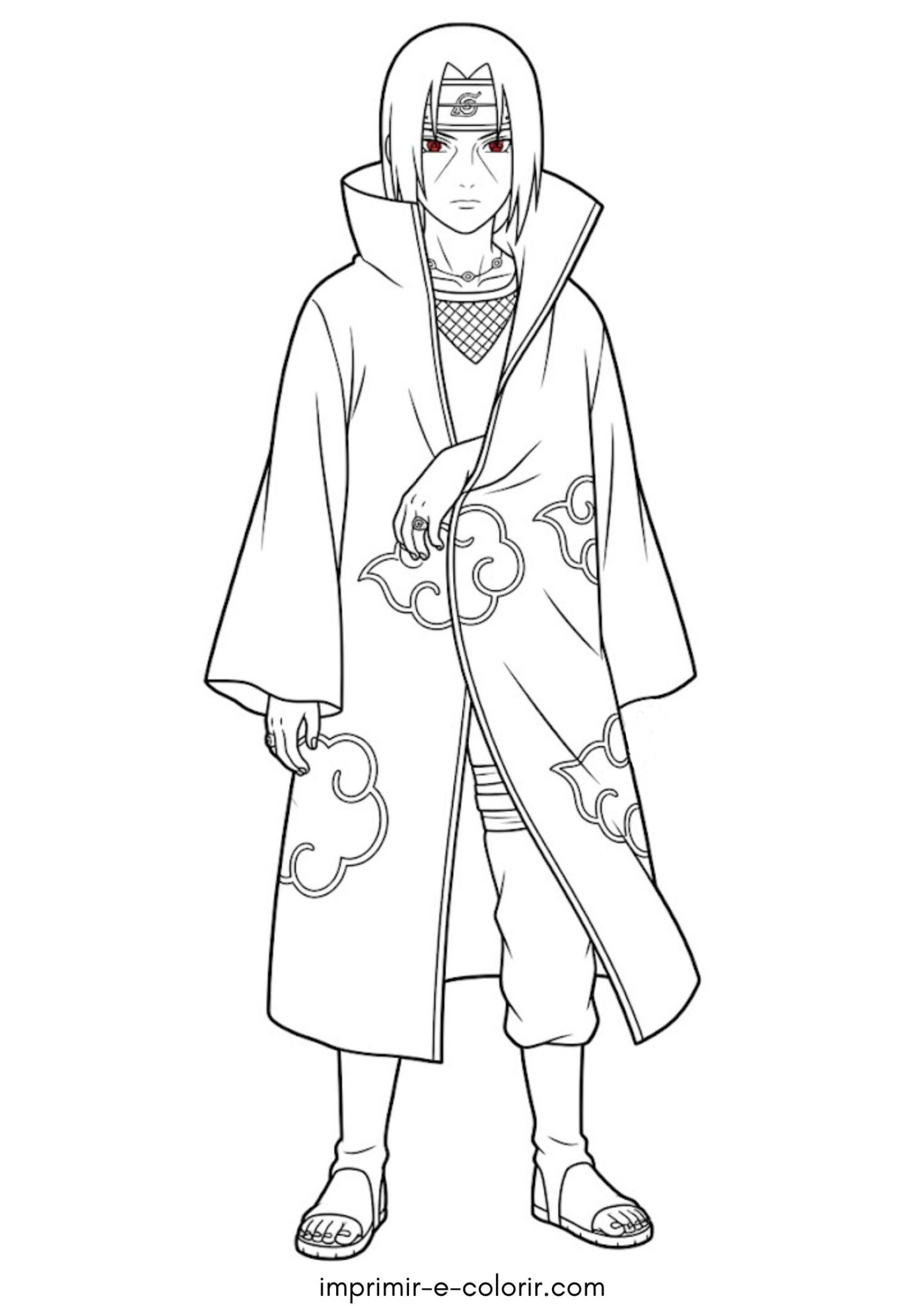 Desenho de Itachi (Naruto)