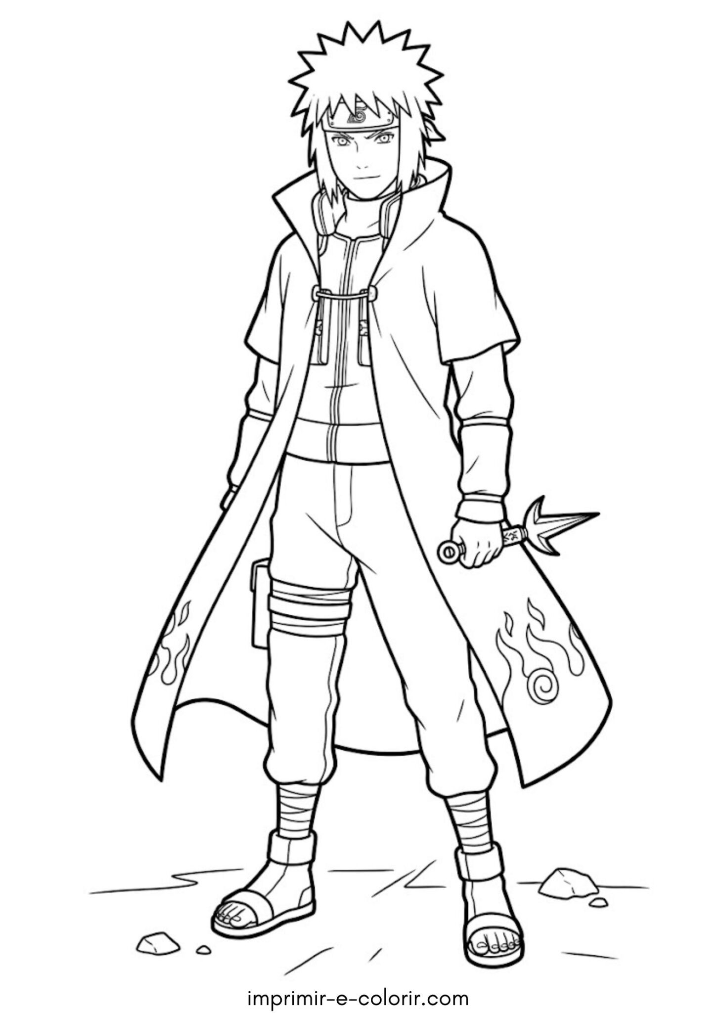 Desenho de Minato (Naruto)