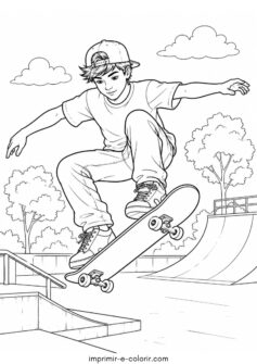 Skateboarding