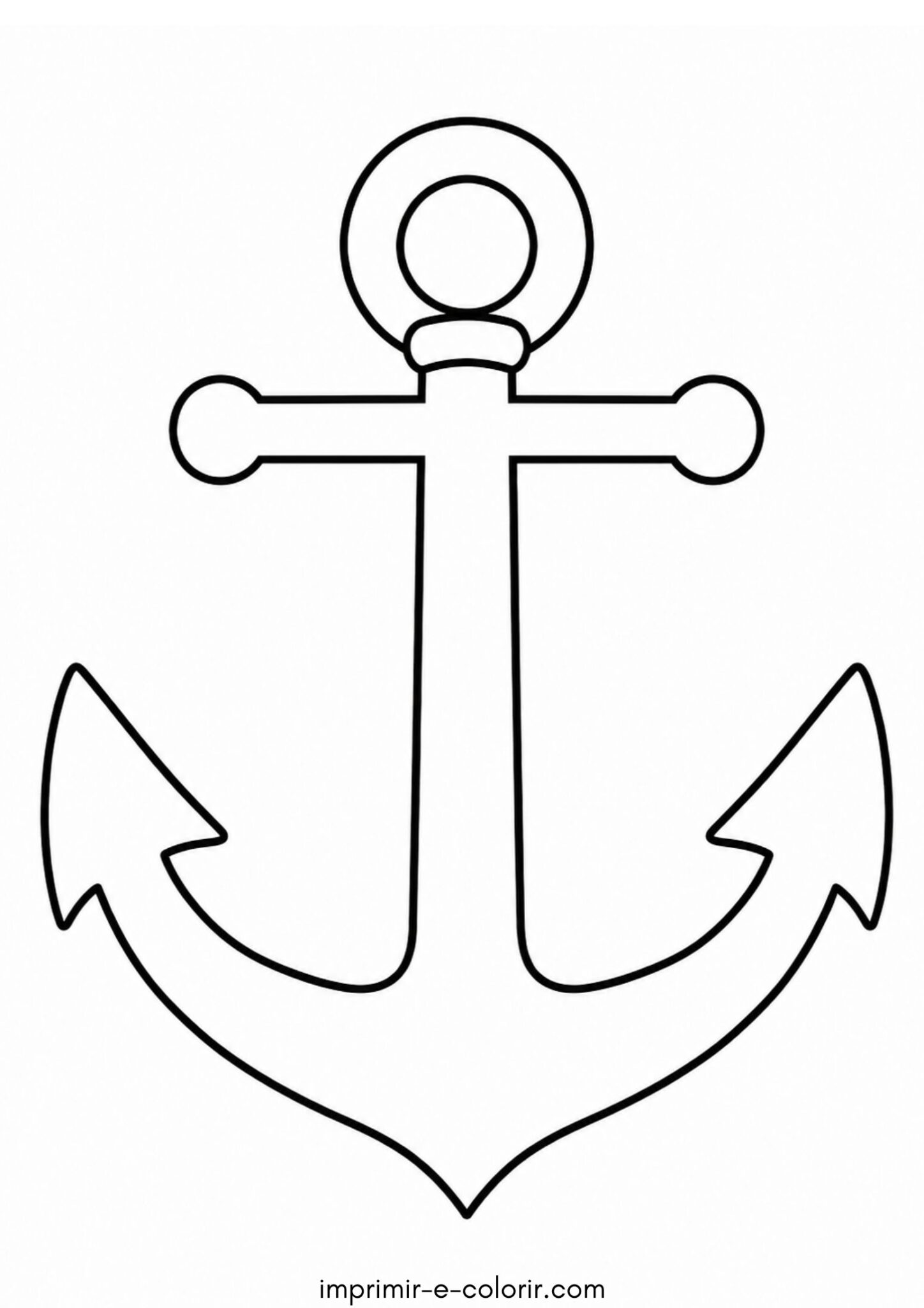 Desenho de Âncora