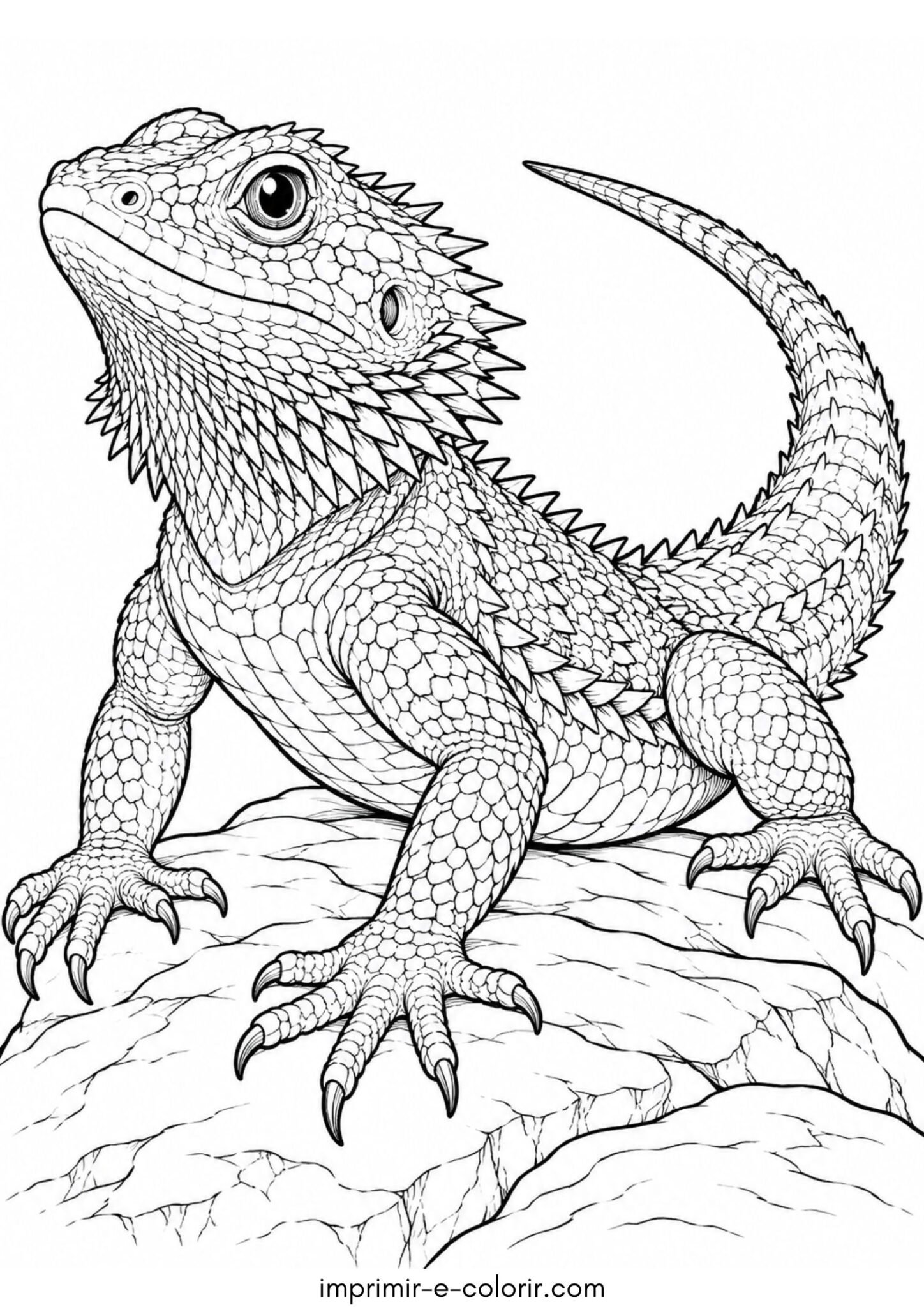 Desenho de Agama