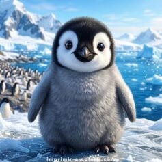Desenhos de Pinguim para Colorir 🐧 e Imprimir Grátis (PDF e A4)